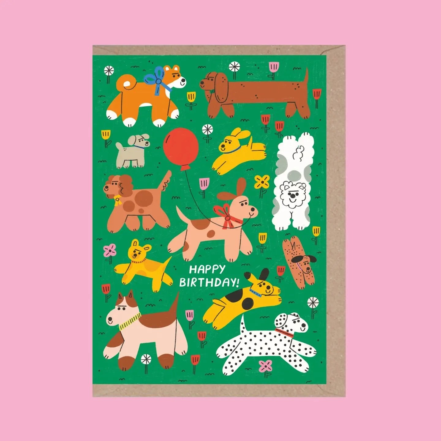 Rumble Cards ~ Happy Birthday - Dog Lover Card