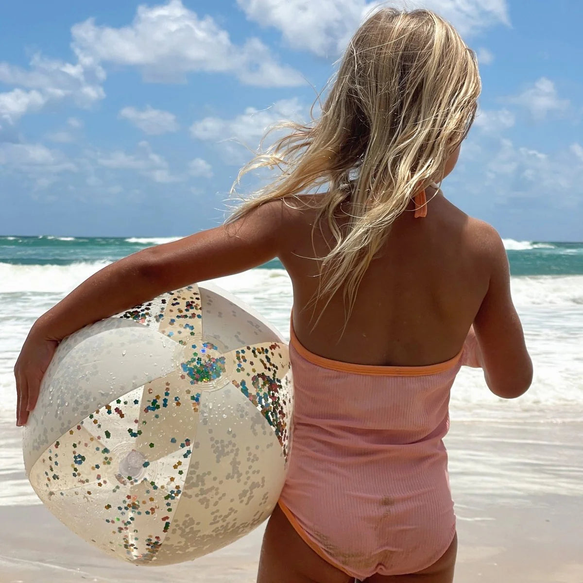 Inflatable Beach Ball - Cotton Candy