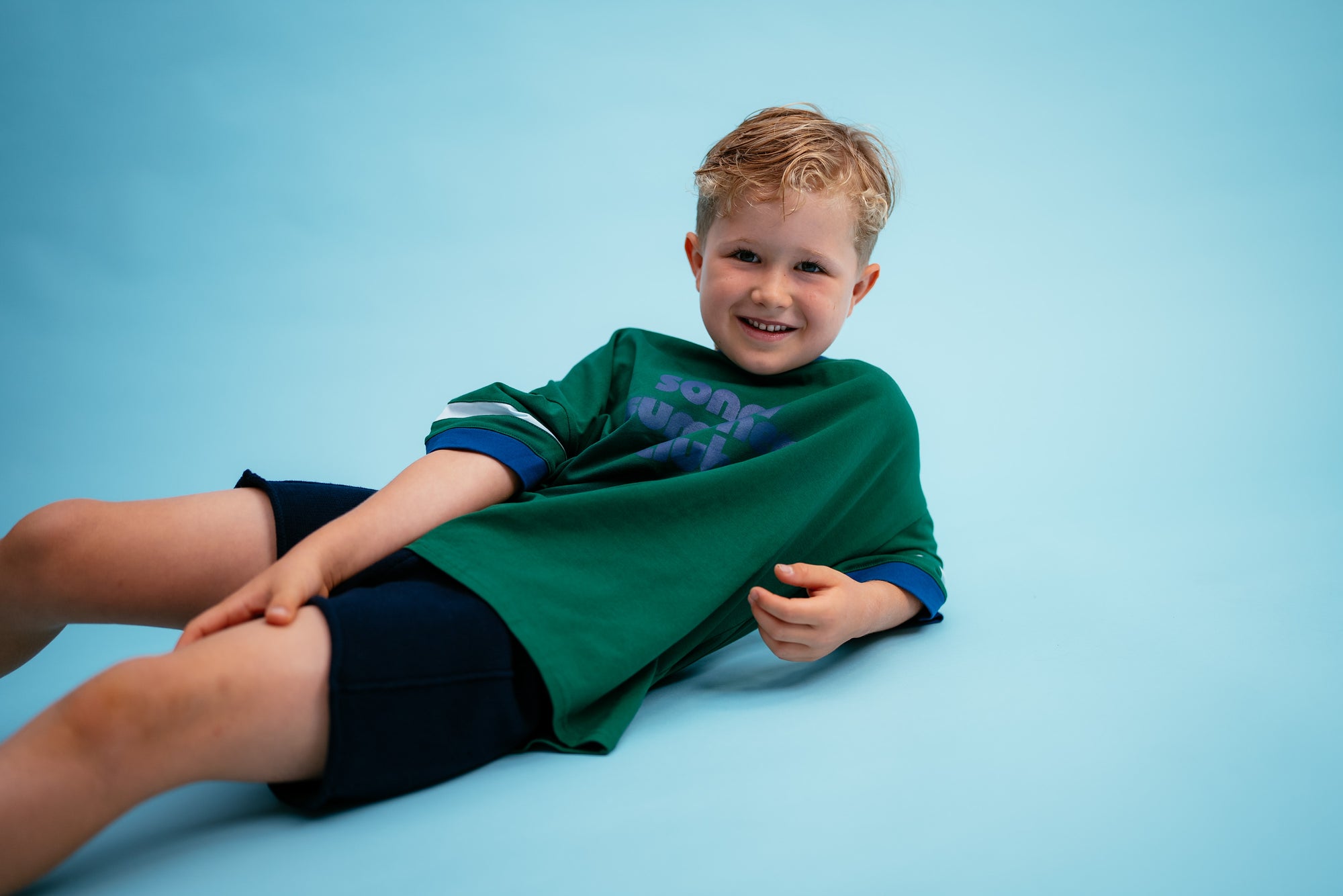 Knitted Shorties - Navy