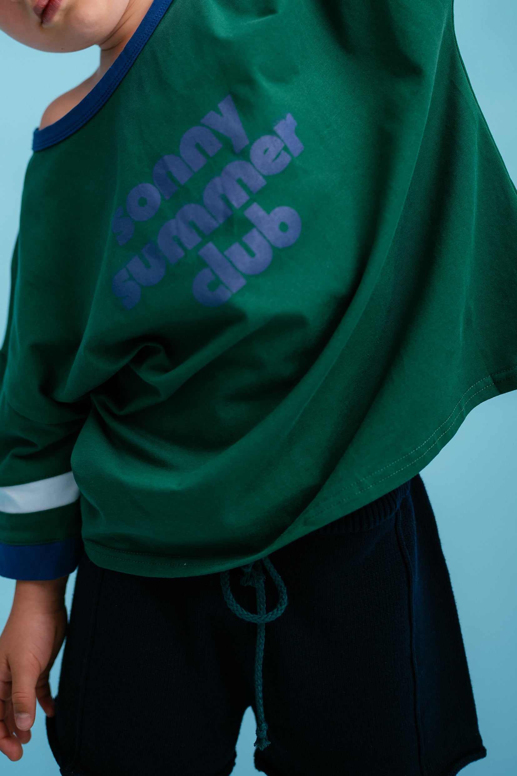 Knitted Shorties - Navy