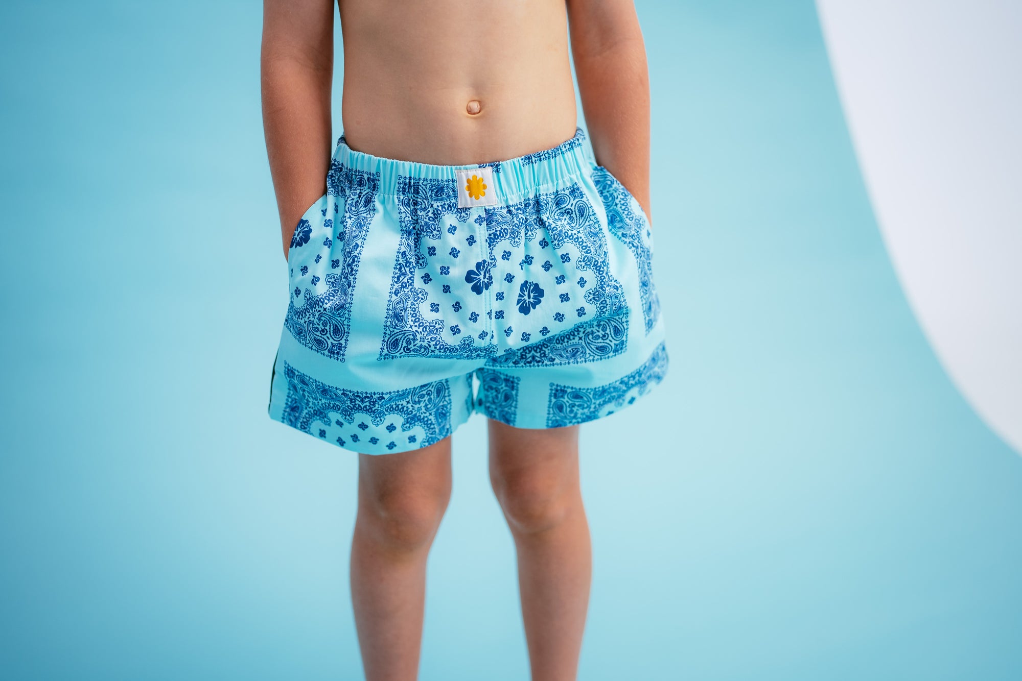 Twill Shorties - Ocean