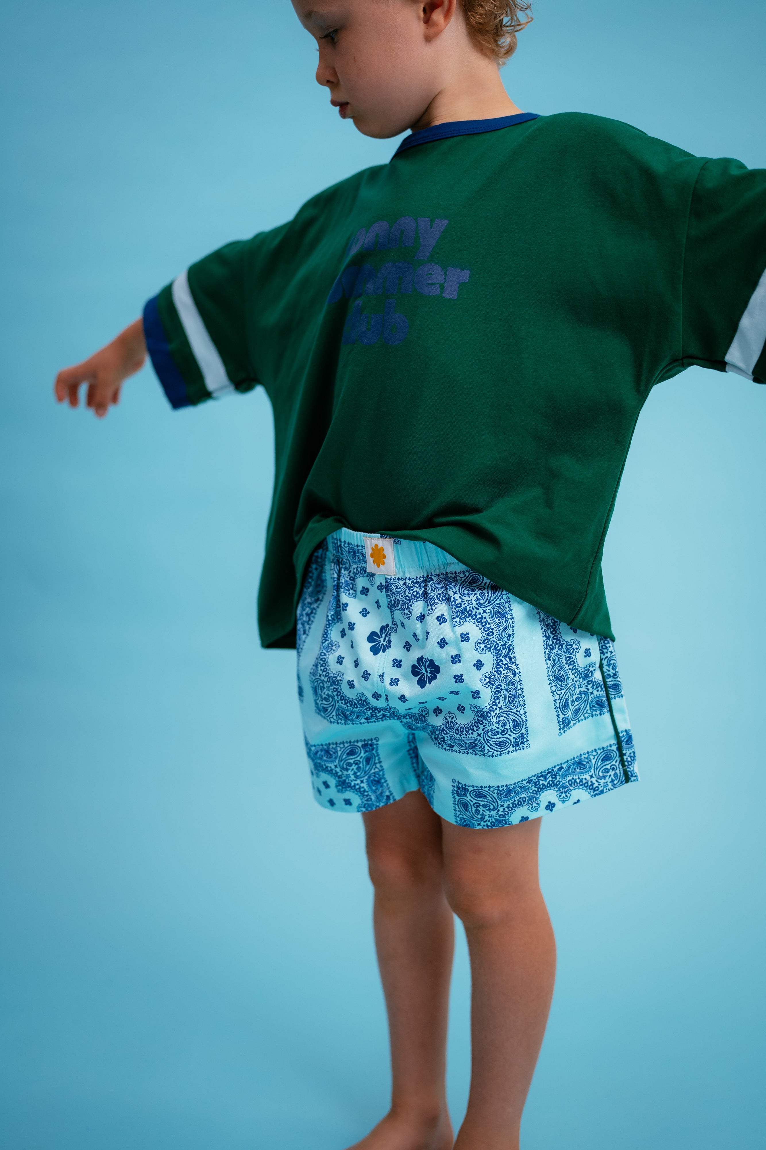 Twill Shorties - Ocean