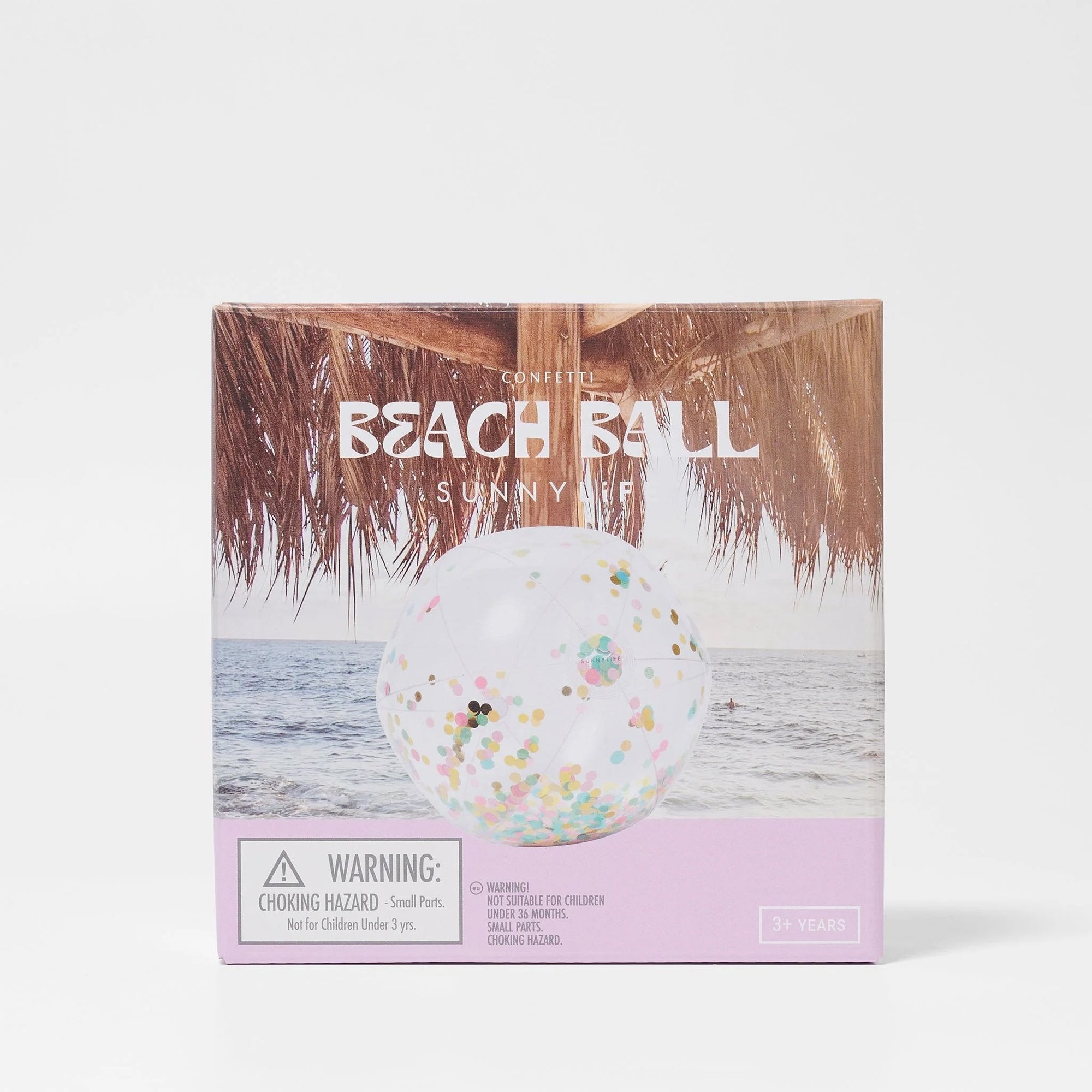 SUNNYLiFE ~ Inflatable Beach Ball Confetti Multi