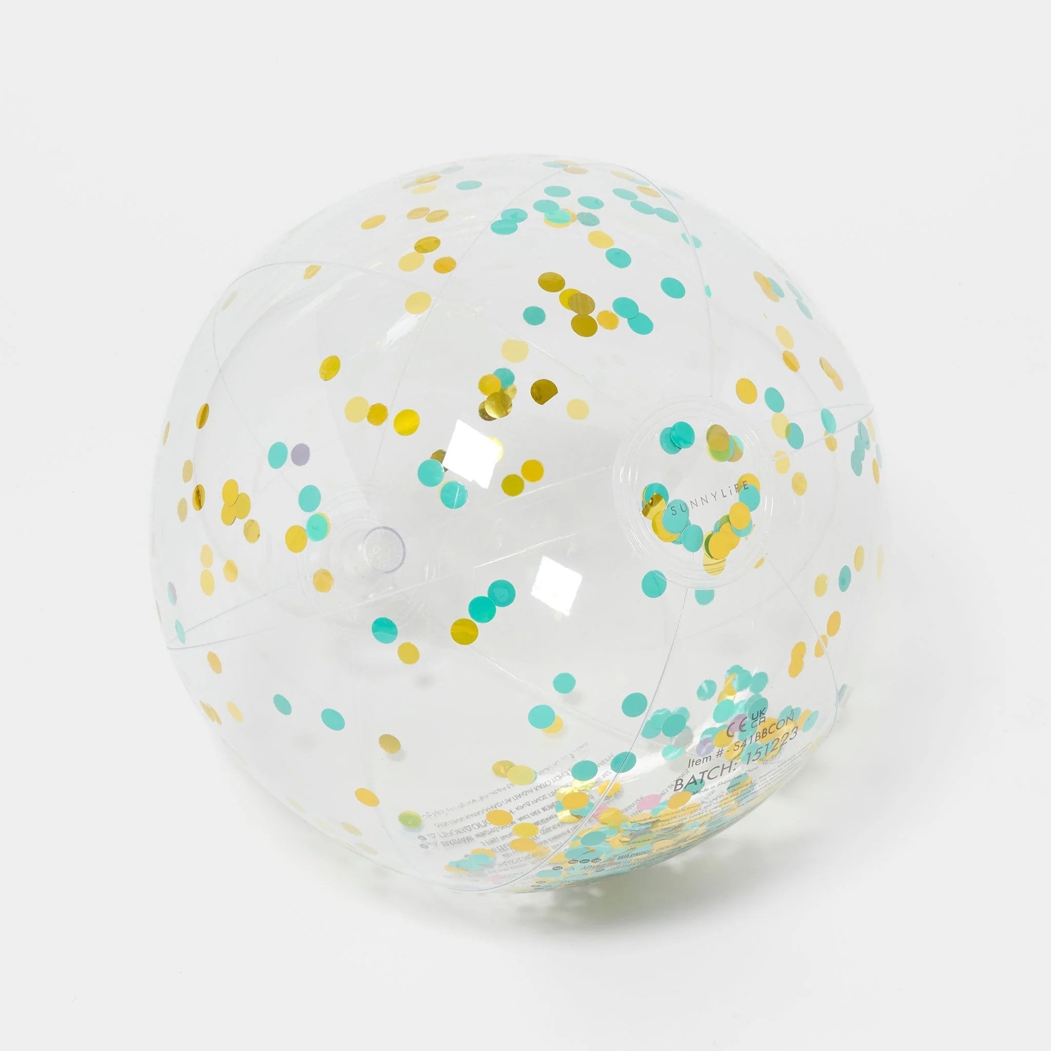 SUNNYLiFE ~ Inflatable Beach Ball Confetti Multi