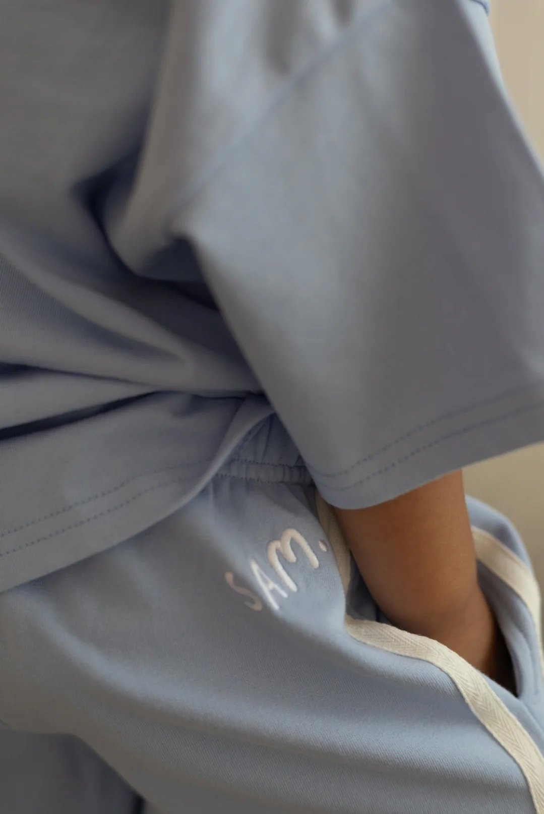 Sam the Label ~ Relaxed Racer Shorts - Blue