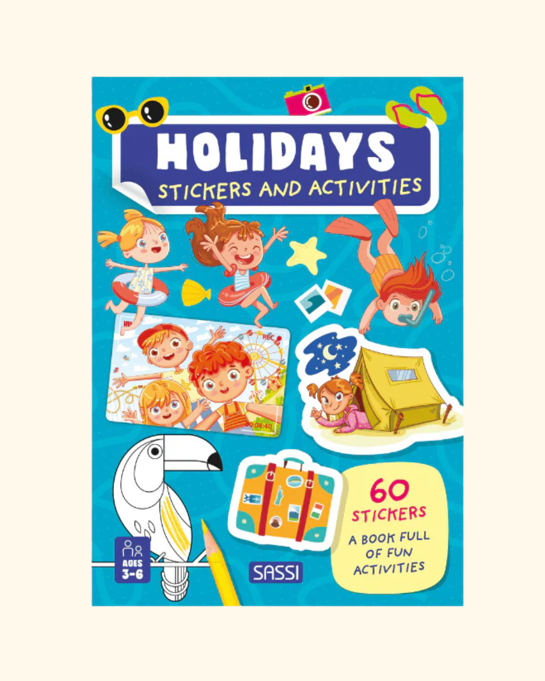Sassi ~ Stickers and Activities Book - Holidays