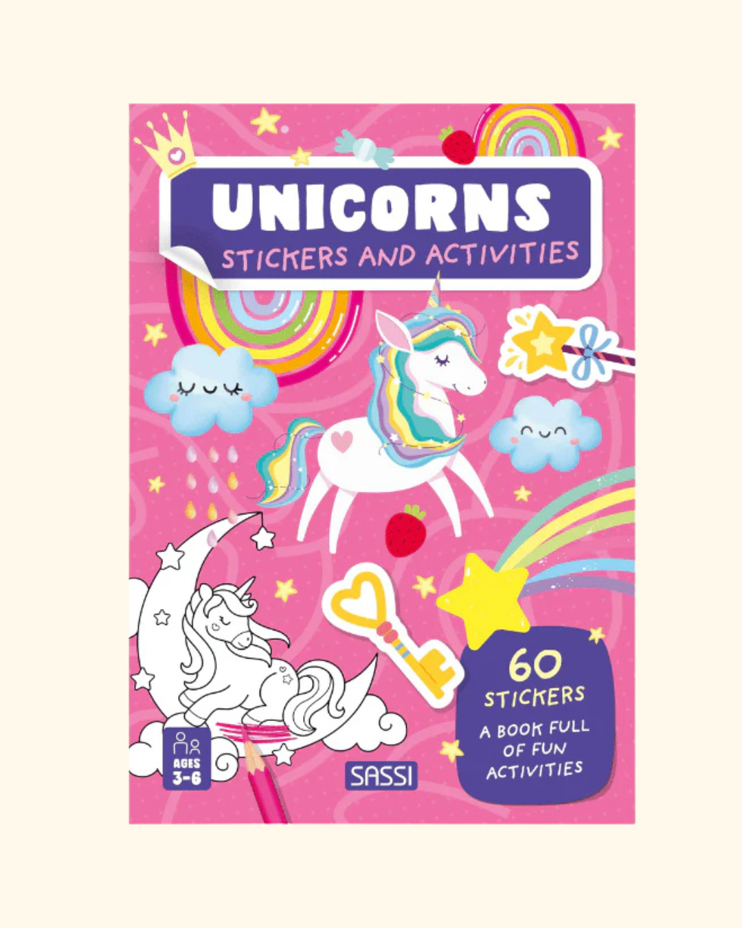Sassi ~ Stickers and Activities Book - Unicorns