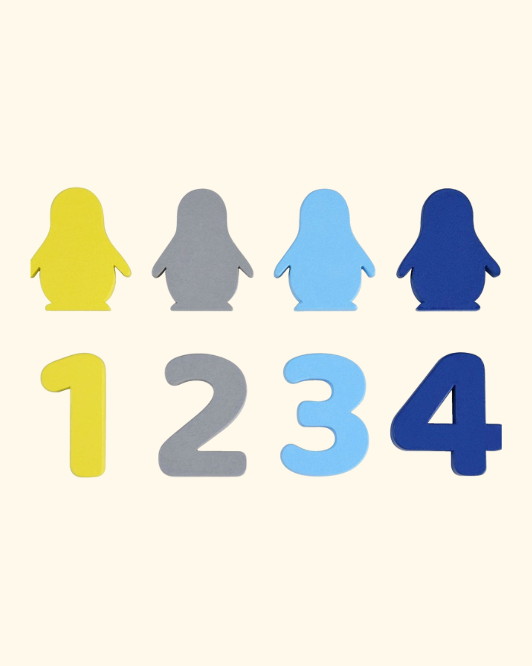 Sassi Games ~ My First Logic Games - Memory Matching Penguins and Numbers