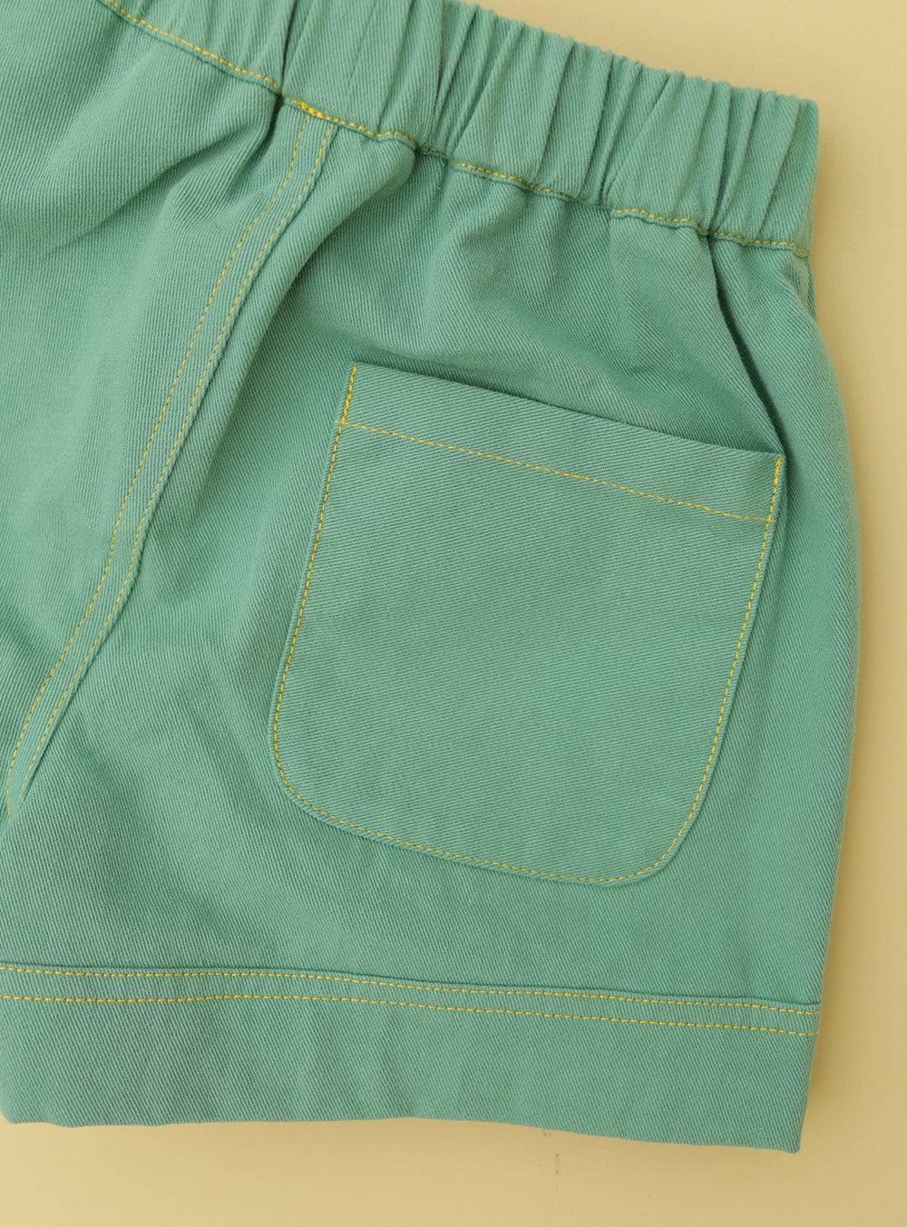 Seafoam Twill Shorts