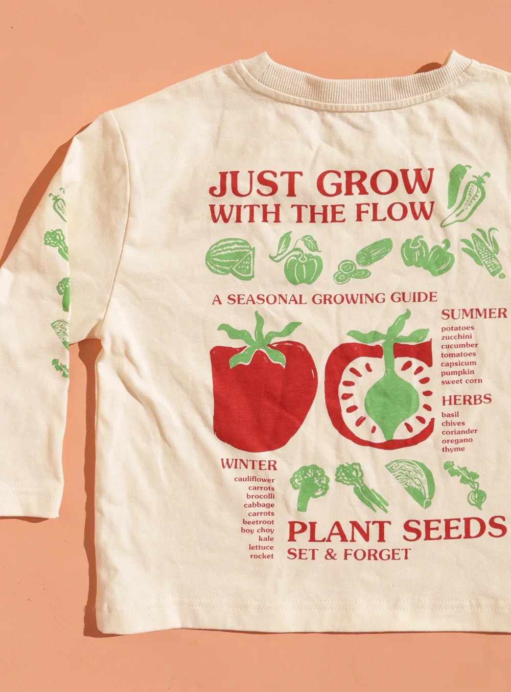 Small Swim Club ~ Grow With The Flow LS T Shirt