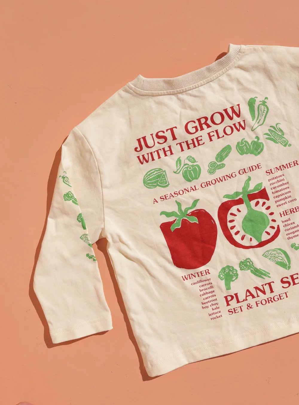 Small Swim Club ~ Grow With The Flow LS T Shirt