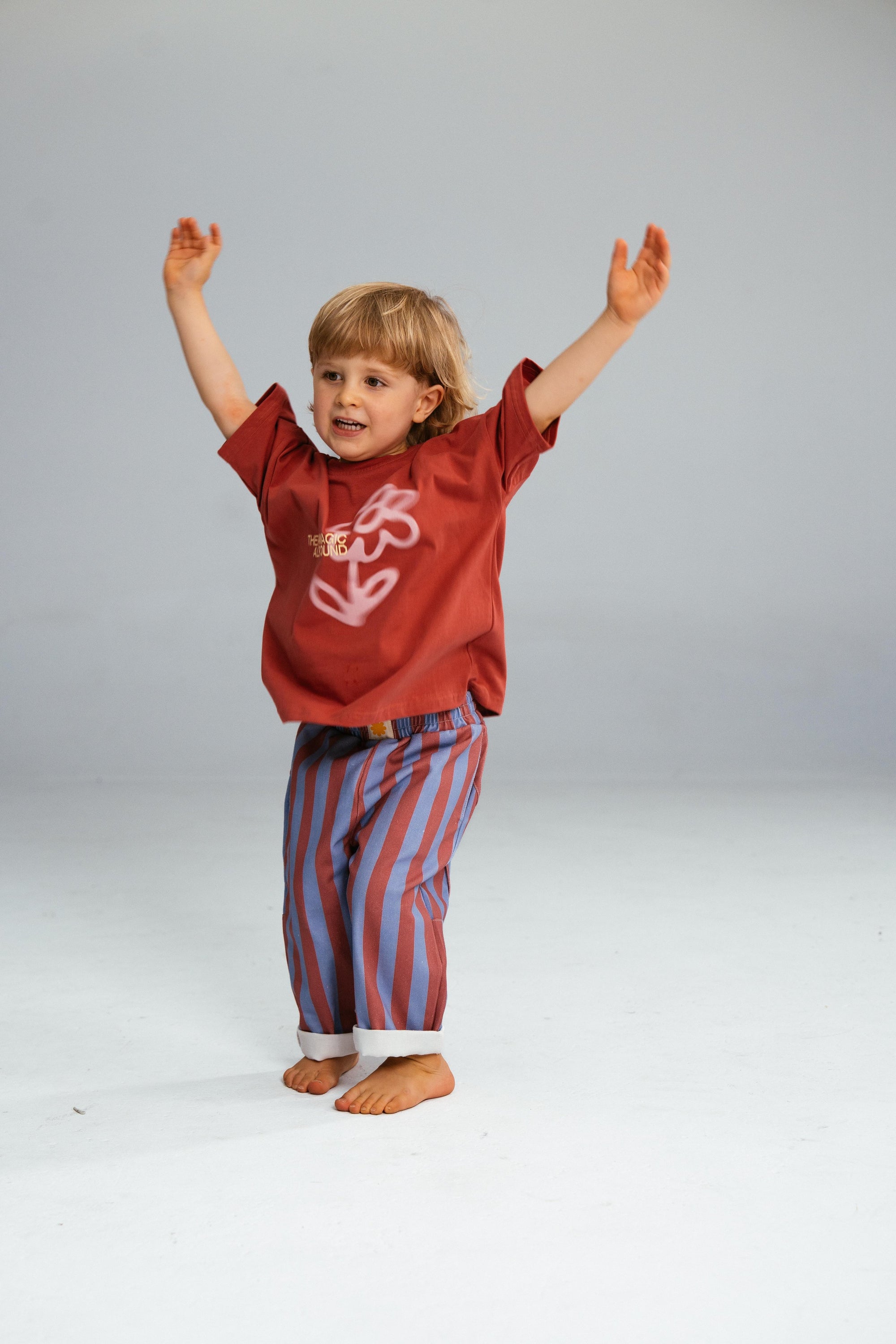 Sonny Label ~ Fleur Tee | Burgundy