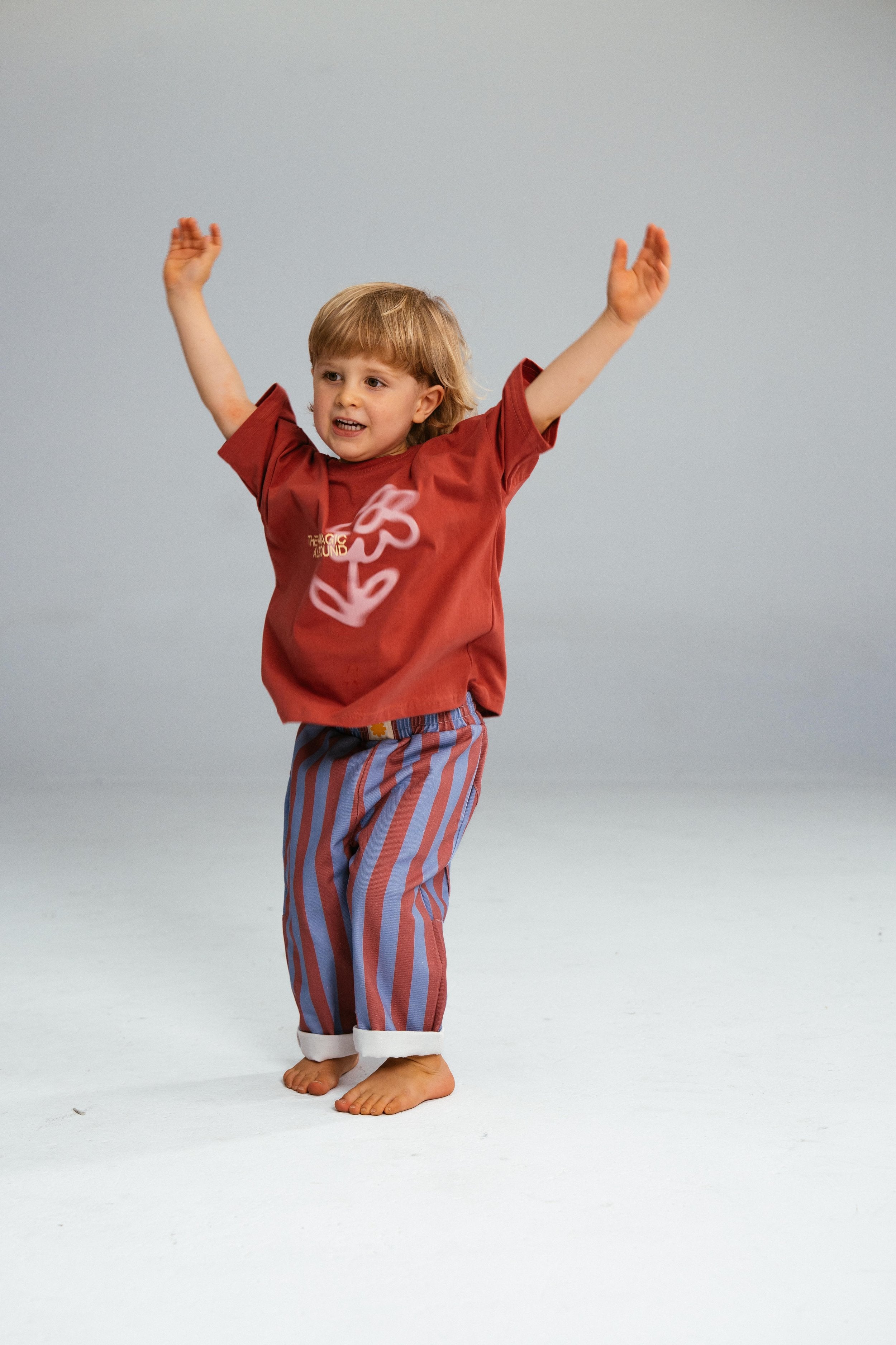 Sonny Label ~ Fleur Tee | Burgundy