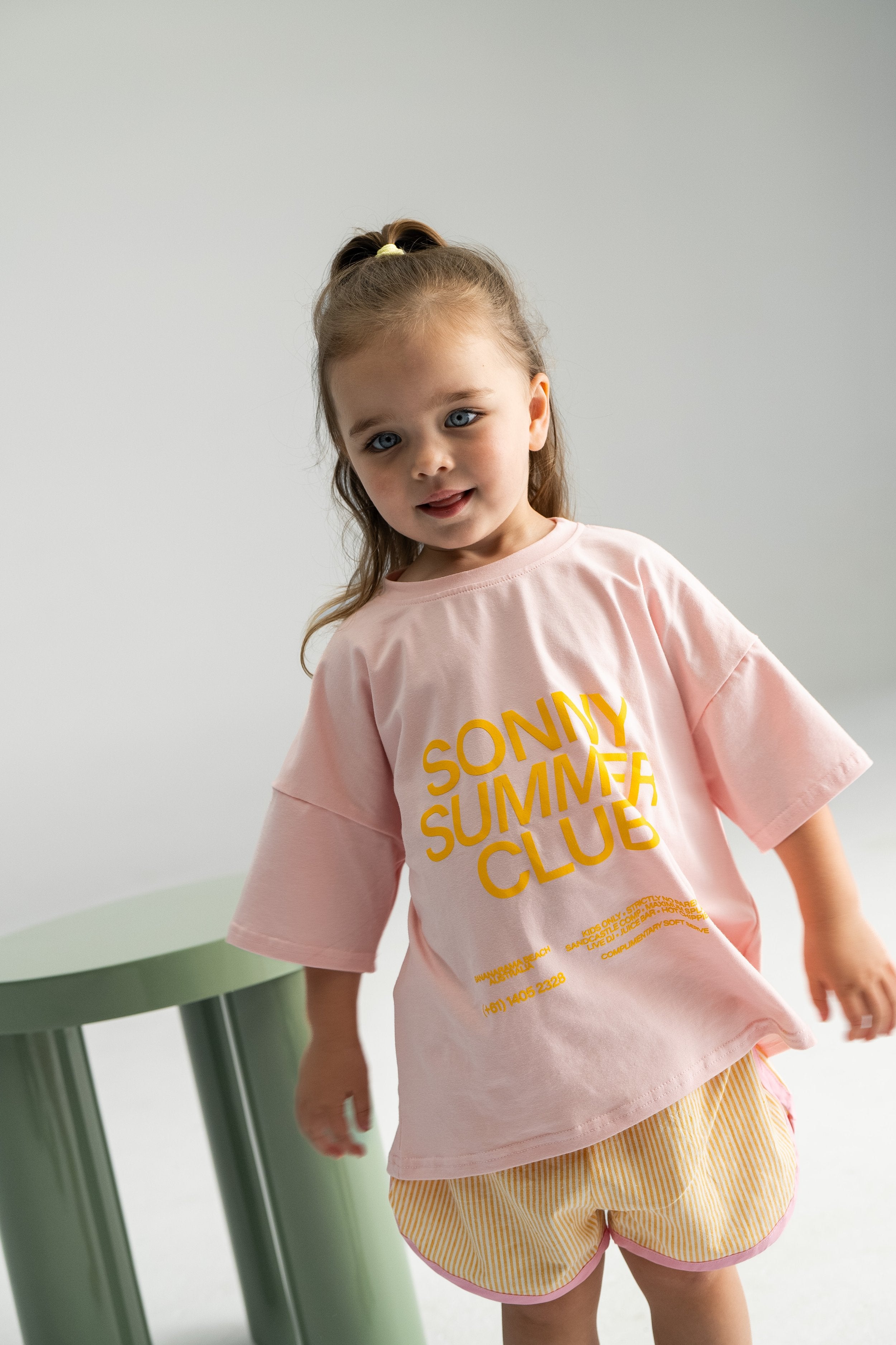 Sonny Label ~ Stripe Shorties | Yellow