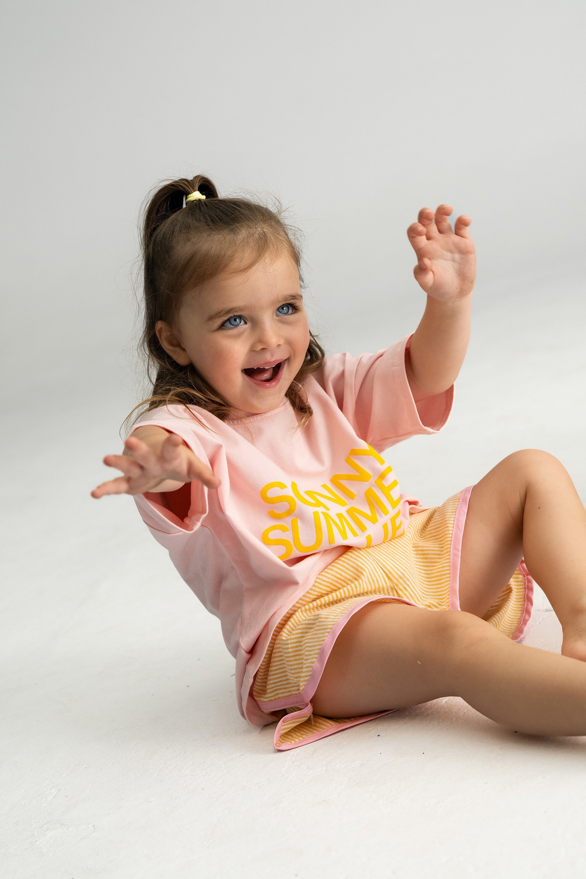 Sonny Label ~ Stripe Shorties | Yellow
