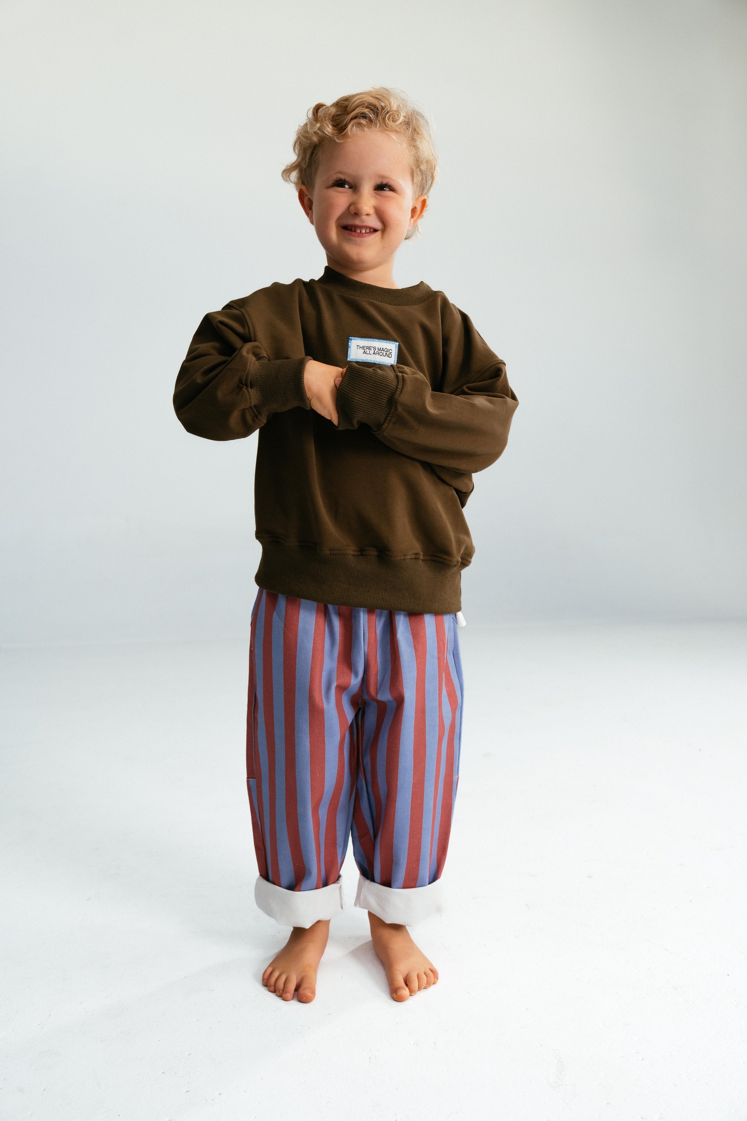 Sonny Label ~ Stripe Twill Pant | Courtside