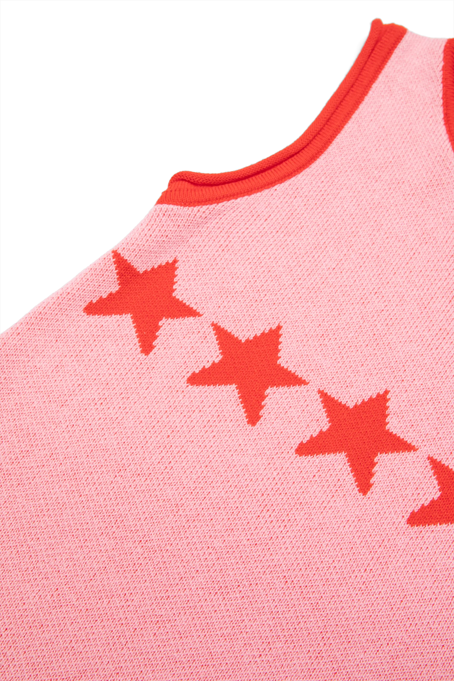 Stars Align Dress - Pink & Red