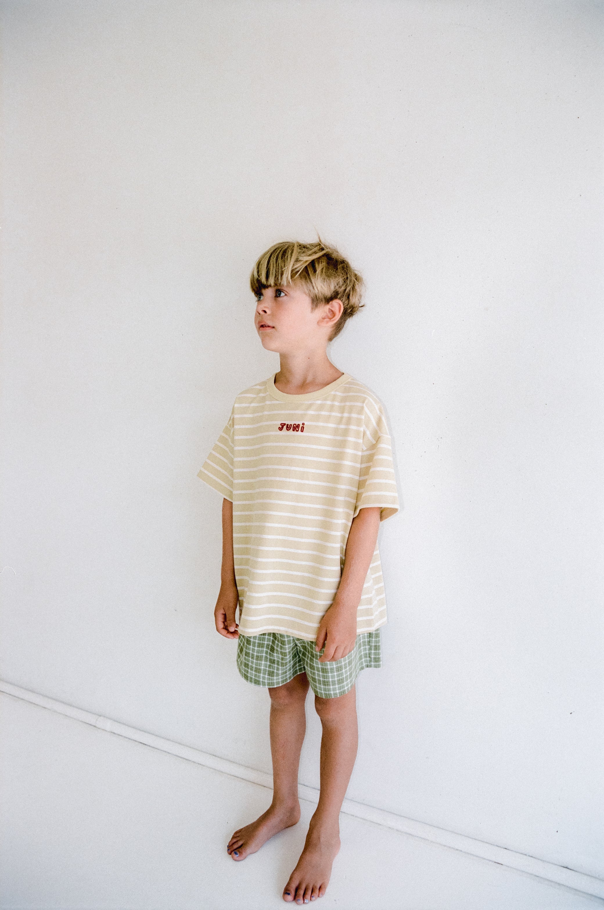 Zion Tee - Butter Stripe