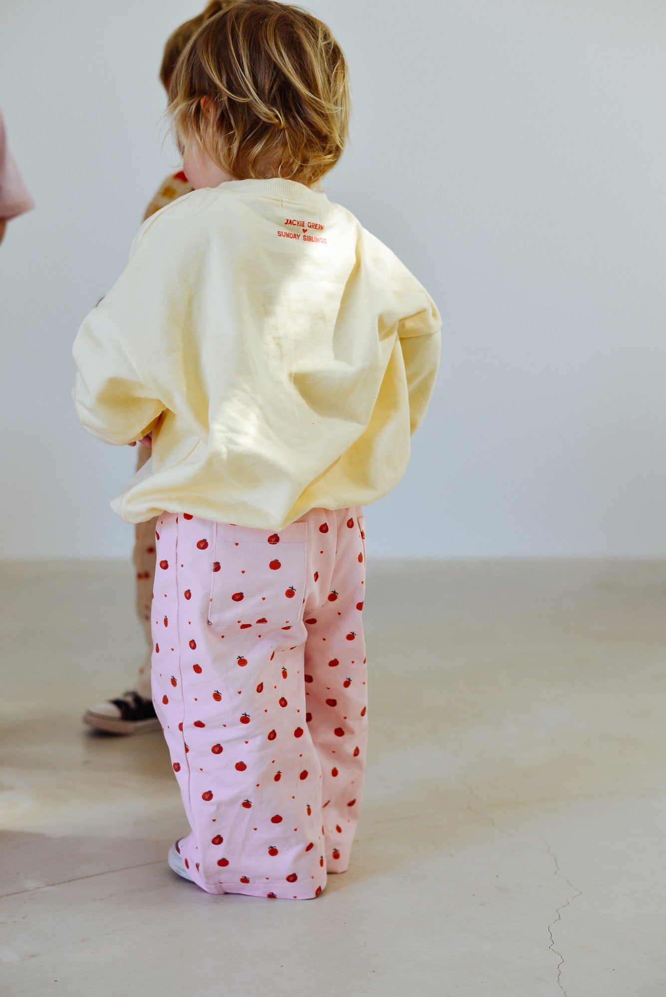 Sunday Siblings ~ Fruit Loop Sweater - Yellow