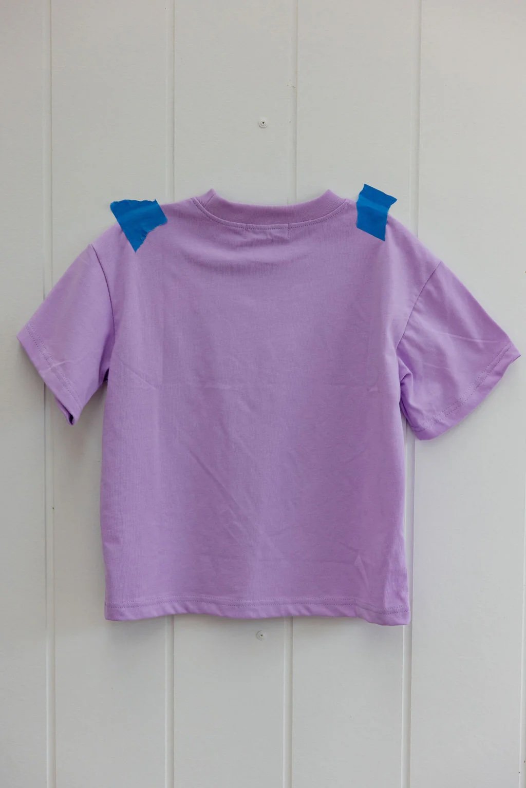 Sunday Siblings ~ Il Sole Tee - Purple + Cream