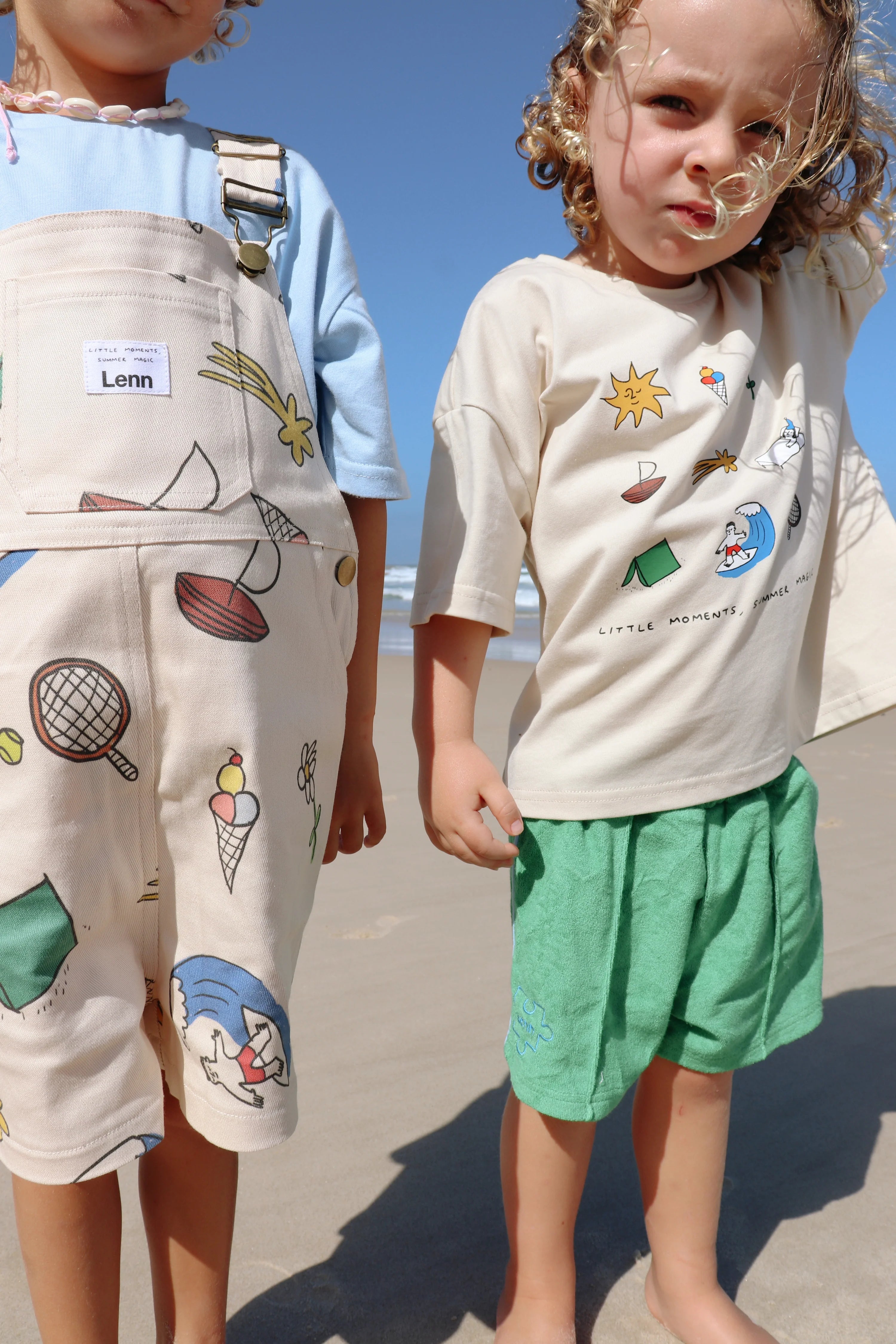 Summer Magic Tee - Cream