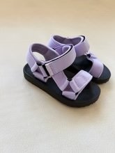 Tiny Trove ~ Olympia Velcro Sandals - Lilac