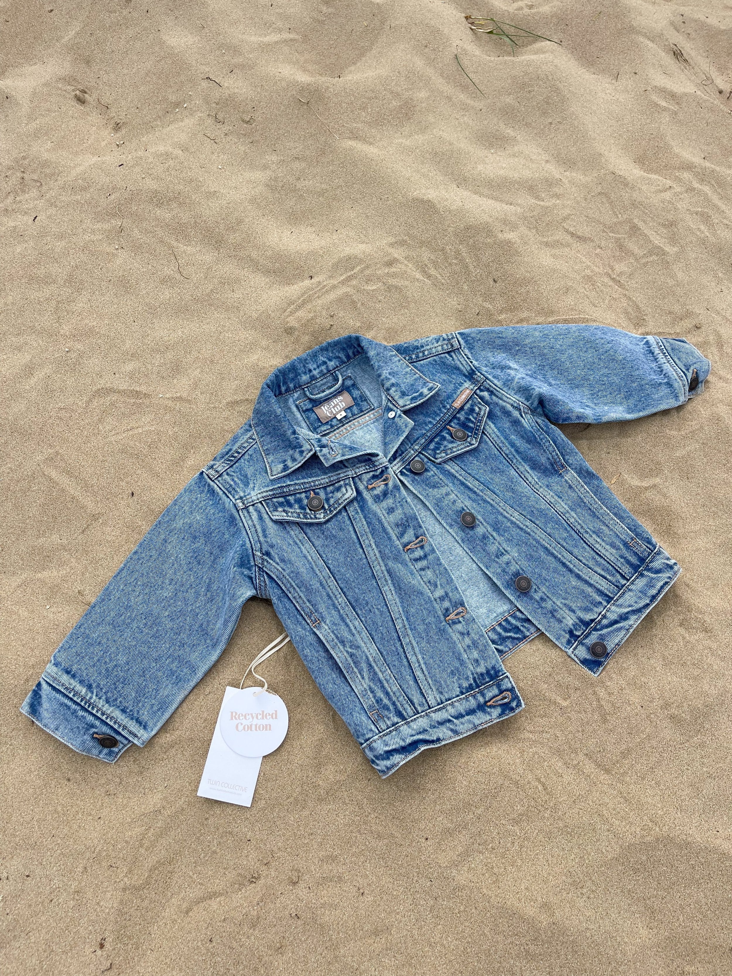 Twin Collective ~ Trucker Jacket - Thunder Blue