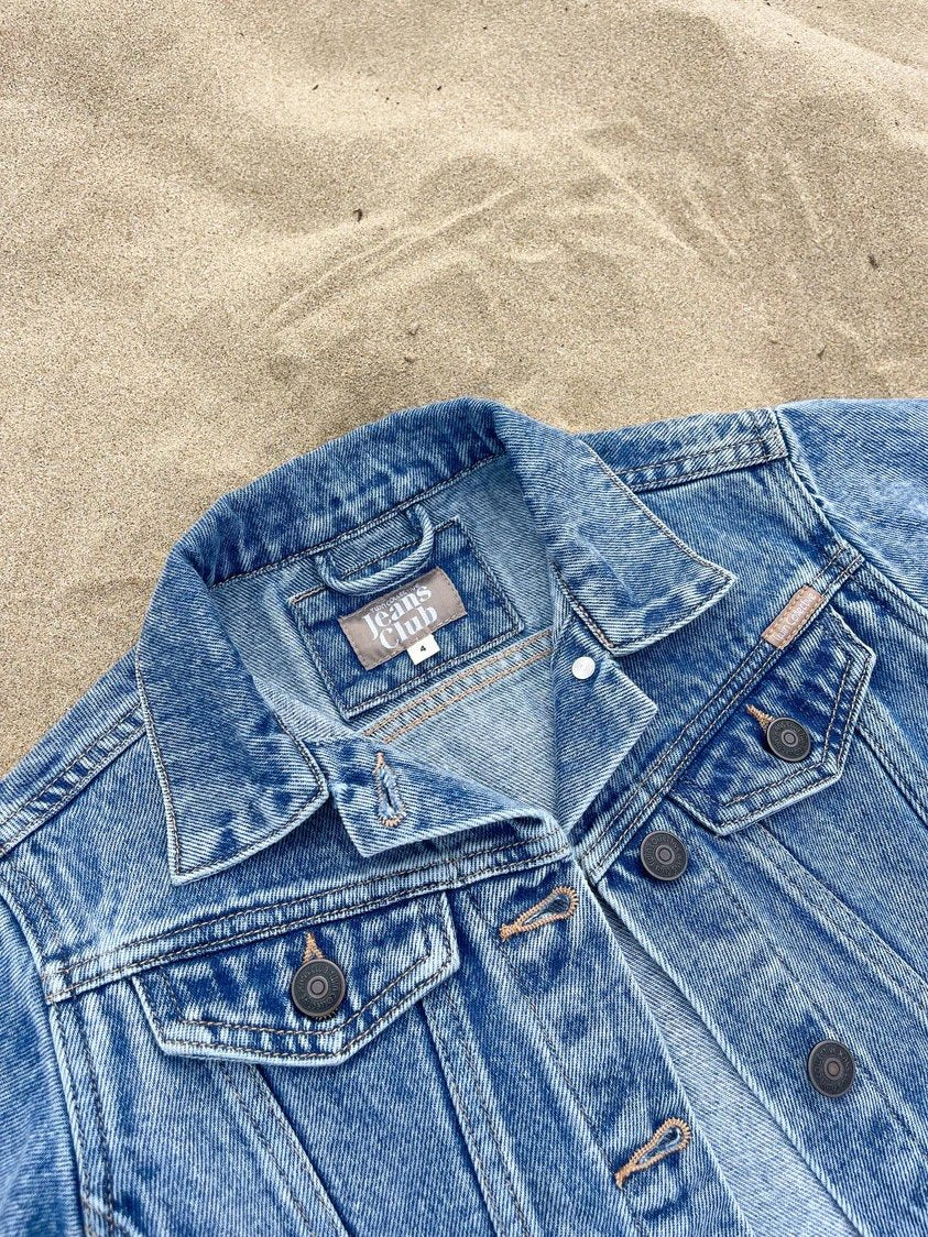 Twin Collective ~ Trucker Jacket - Thunder Blue