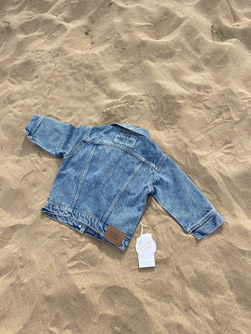 Twin Collective ~ Trucker Jacket - Thunder Blue