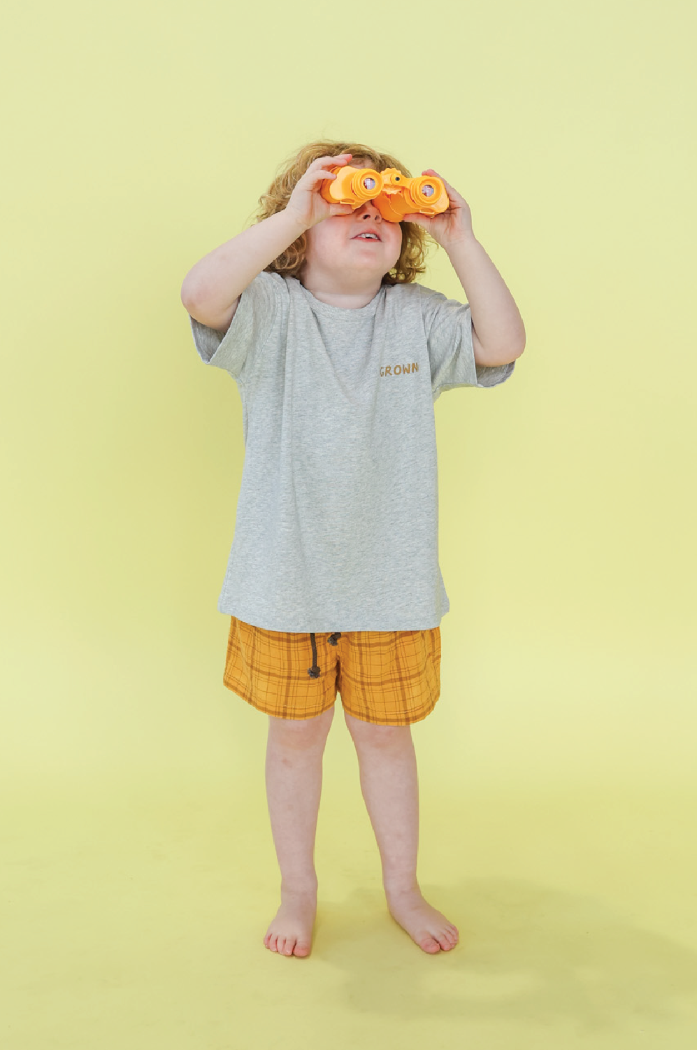 Organic Sunshine Tee - Grey Marle