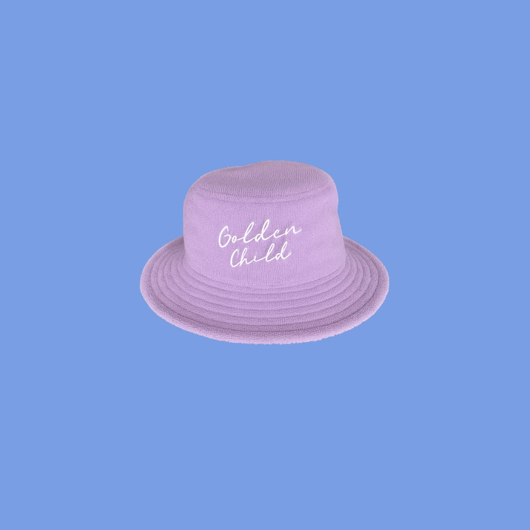 Endless Summer Brimmed Terry Hat - Lilac