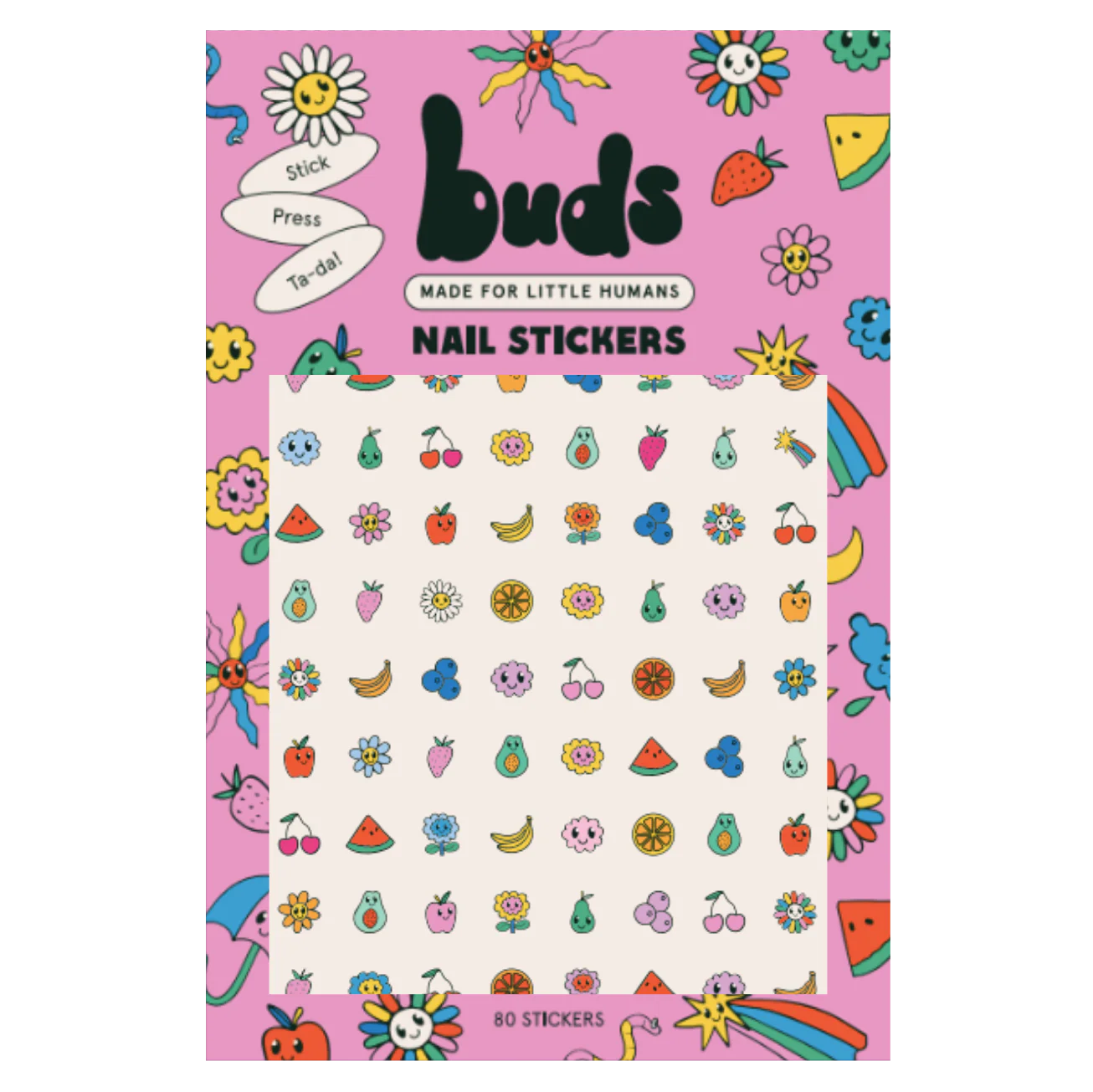 Buds Nail Stickers - Fruits