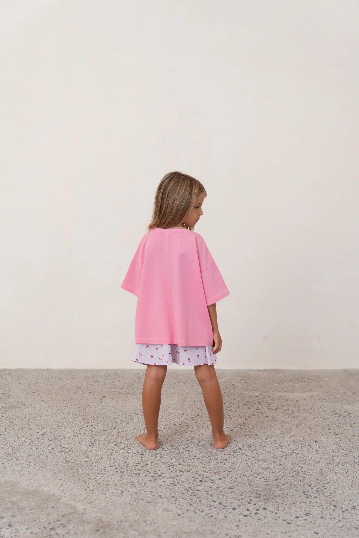 Dancing Flowers Tee | Peony