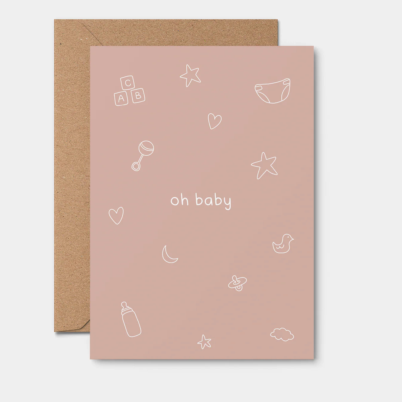 Oh Baby - Baby Card