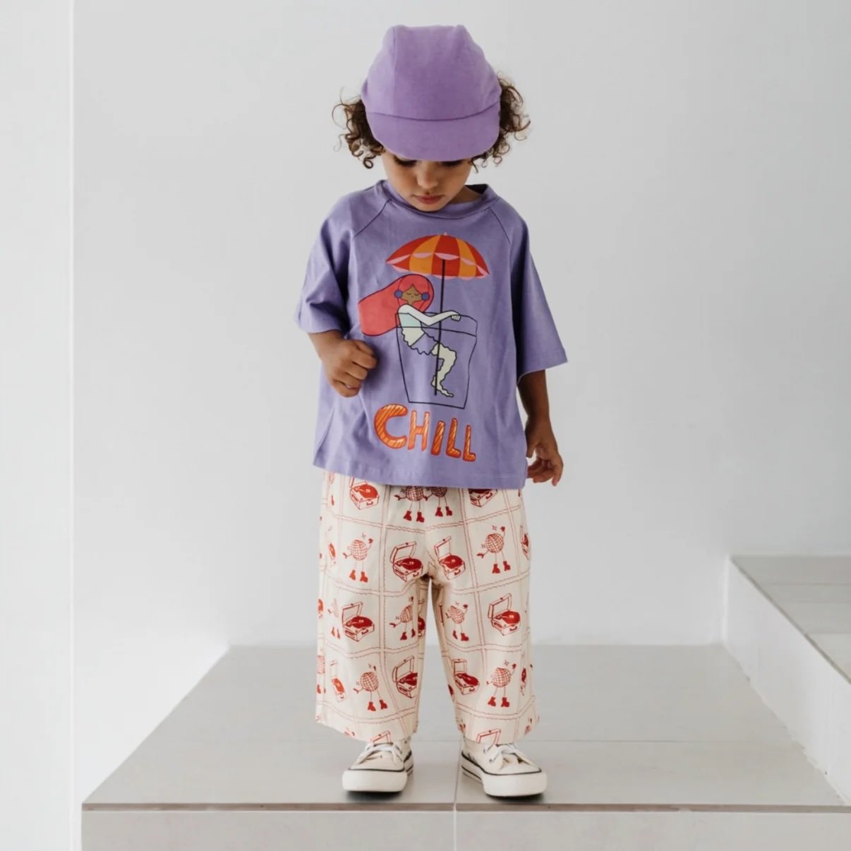 sauce mini ~ dance pant tangerine