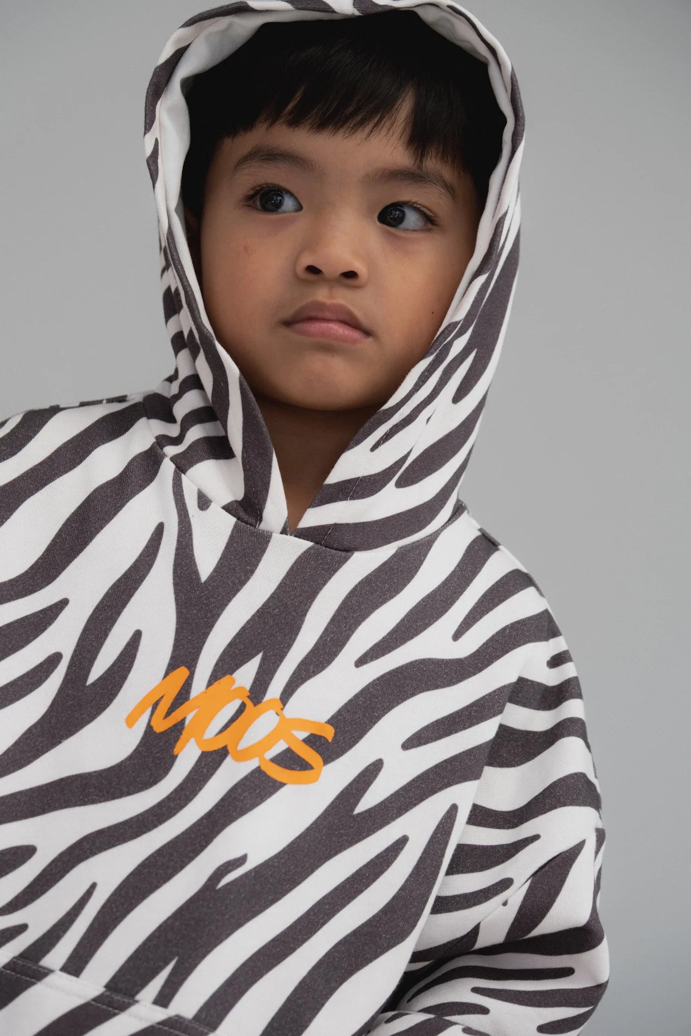 Zebra Hoodie - Black