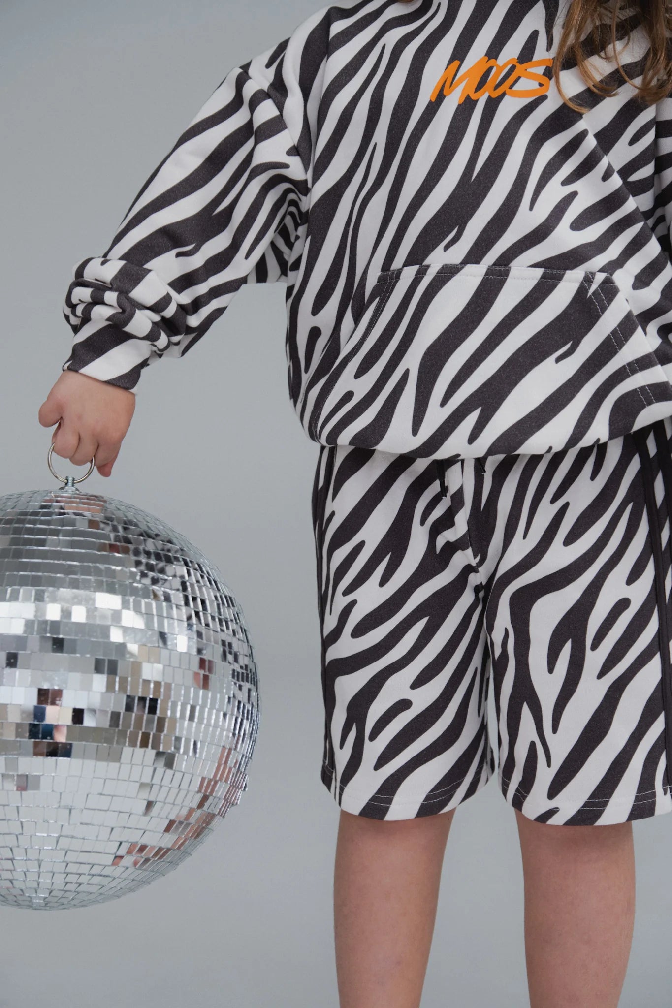 Zebra Hoodie - Black
