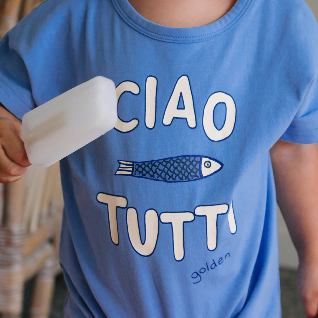 Ciao Tutti Pesci Playsuit Pool Blue