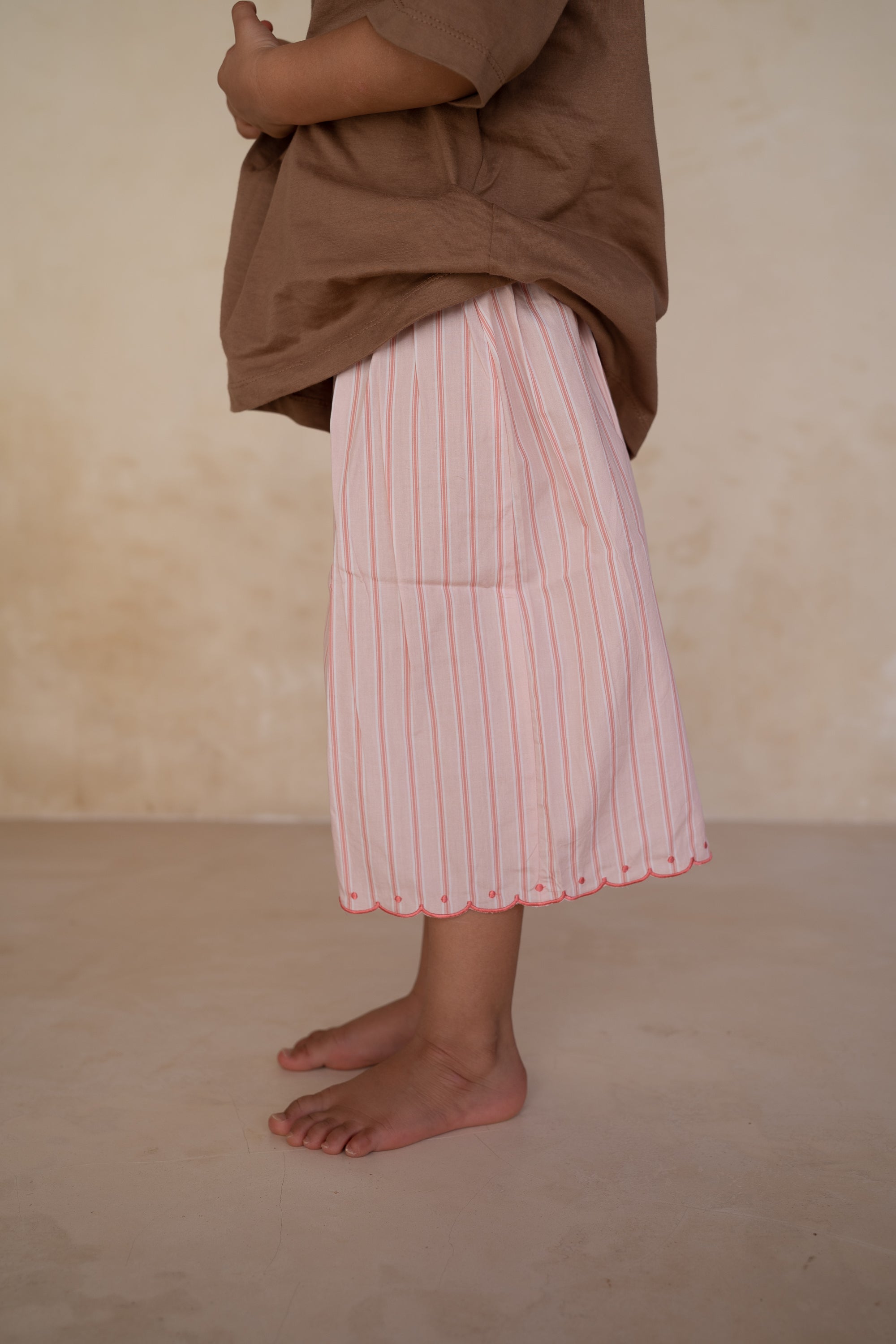 Fleur Pants | Pink Stripe