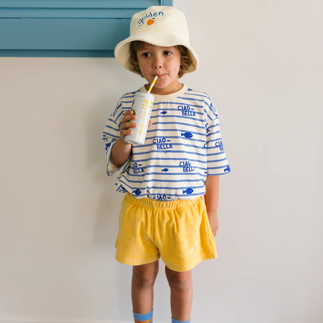 Golden Essentials Shorts Golden Cream